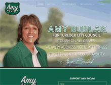 Tablet Screenshot of amybublak.com